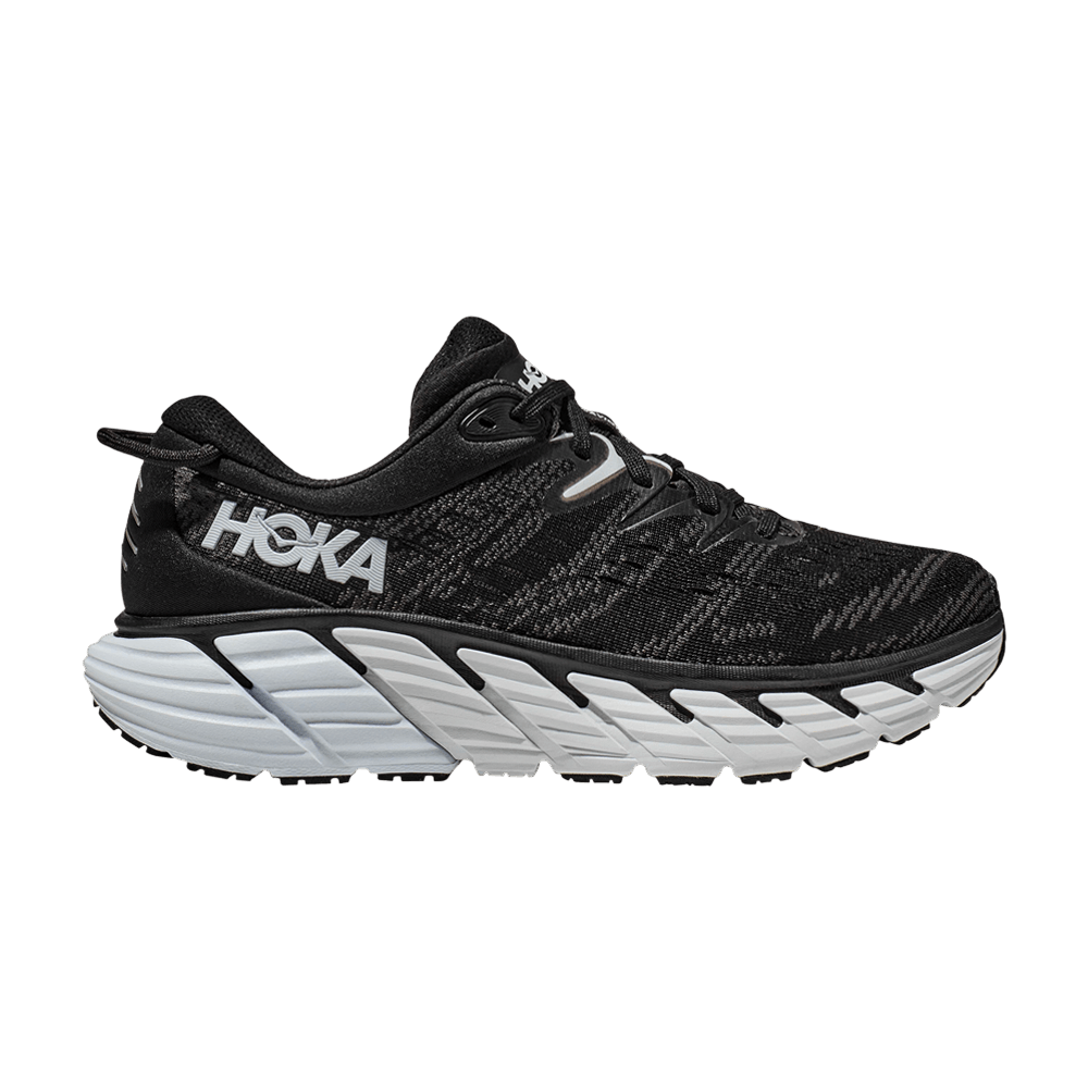 Hoka Gaviota 4 Black White