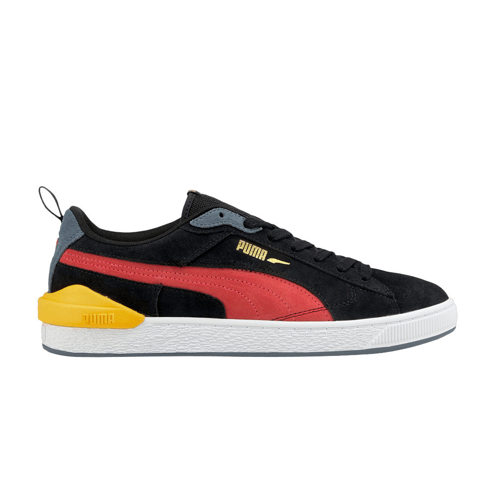 Buy Puma Suede Bloc 'Black Paradise Pink' - 381183 03 | GOAT