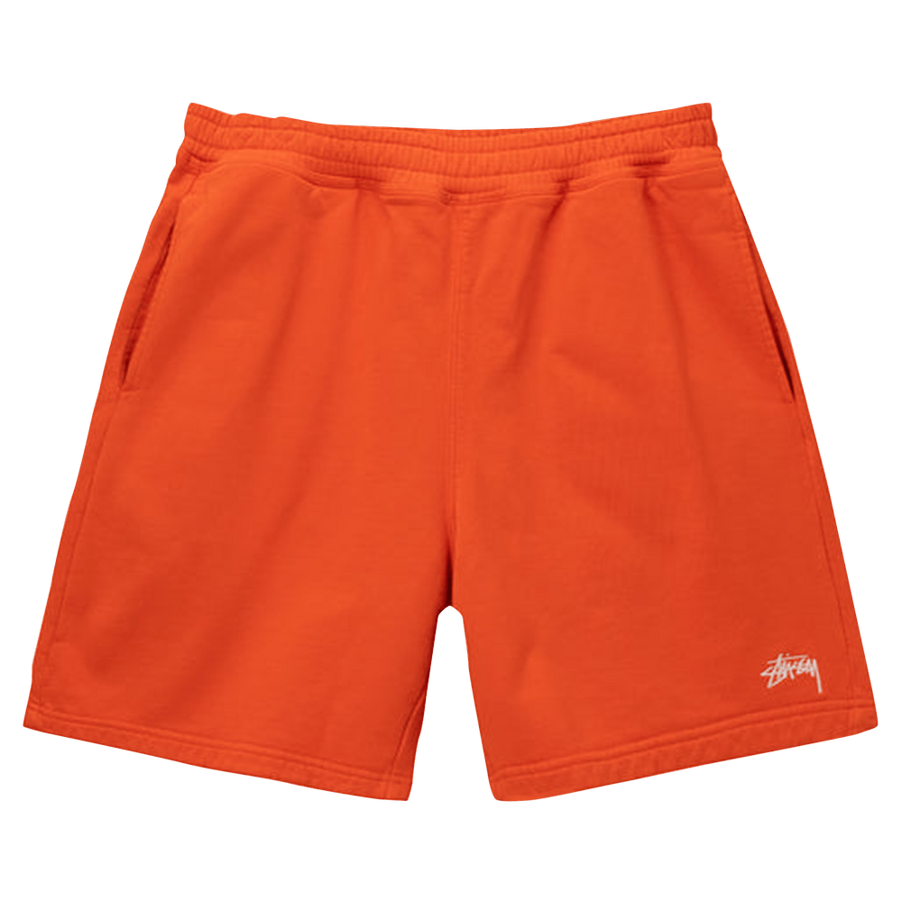 Buy Stussy Overdyed Stock Logo Short 'Orange' - 112286 ORAN | GOAT