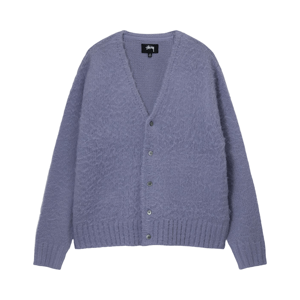 Buy Stussy Brushed Cardigan 'Lavender' - 117163 LAVE | GOAT