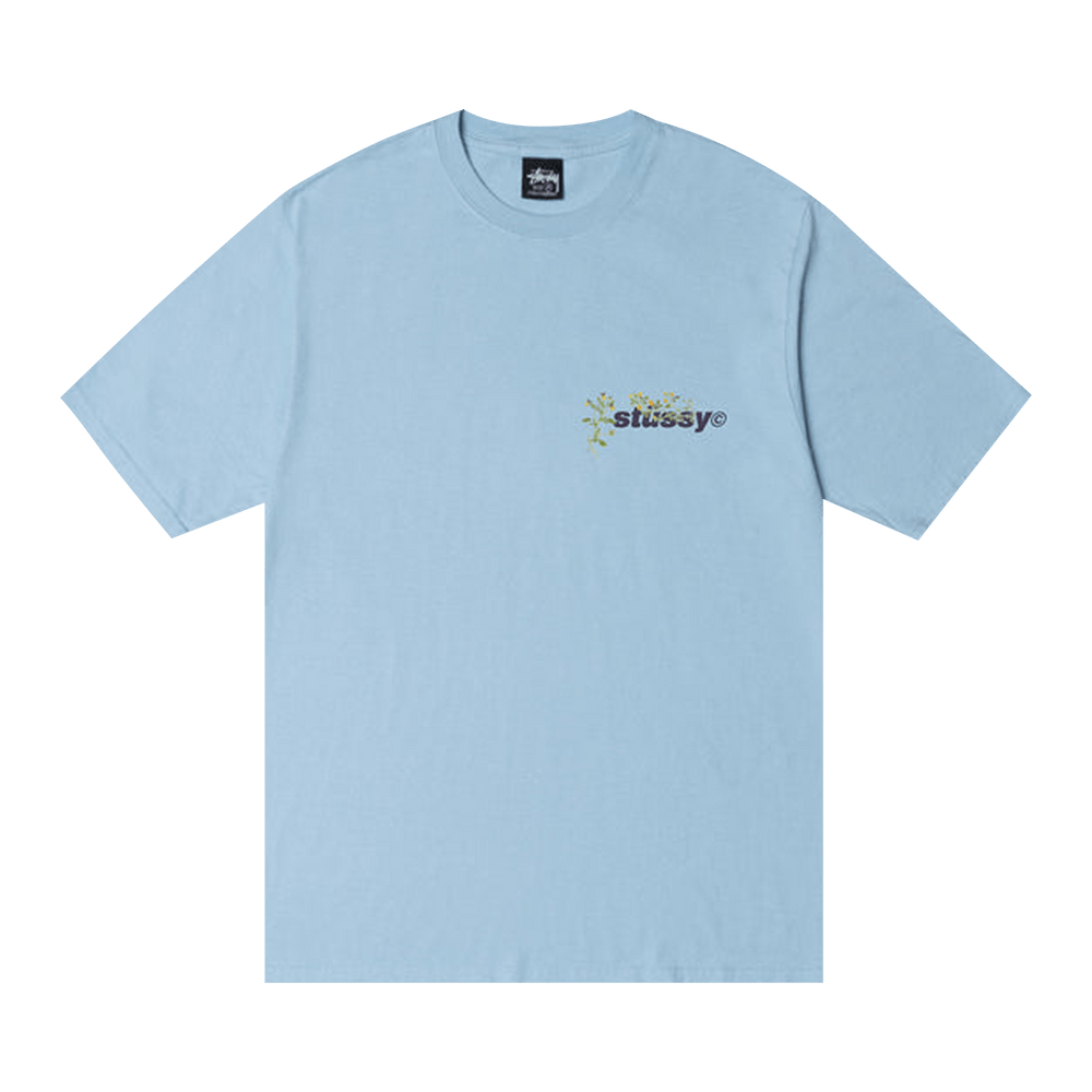 ★【STUSSY】★TEST STRIKE PIGMENT DYED LS TE.E★SKY BLUE★ Stüssy Stussy Strike Pigment Dyed Tee 'Sky Blue' | REVERSIBLE