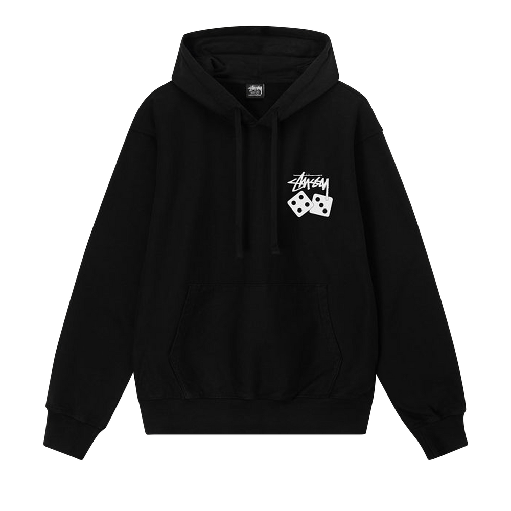 Stussy black hoodies online