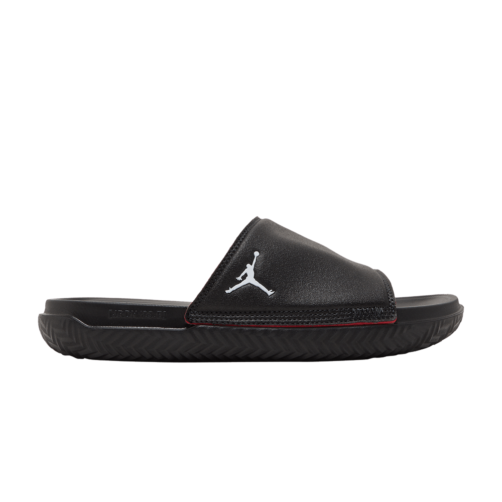 Buy Jordan Play Slide Black University Red DC9835 060 GOAT