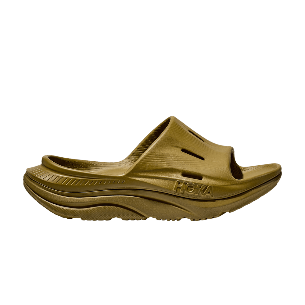 Hoka Ora Recovery Slide 3 Green Moss