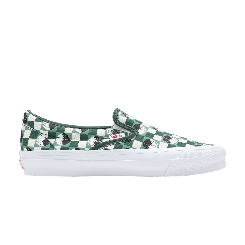 Vans OG Classic Slip-On Lx Year Of The Rabbit - Green