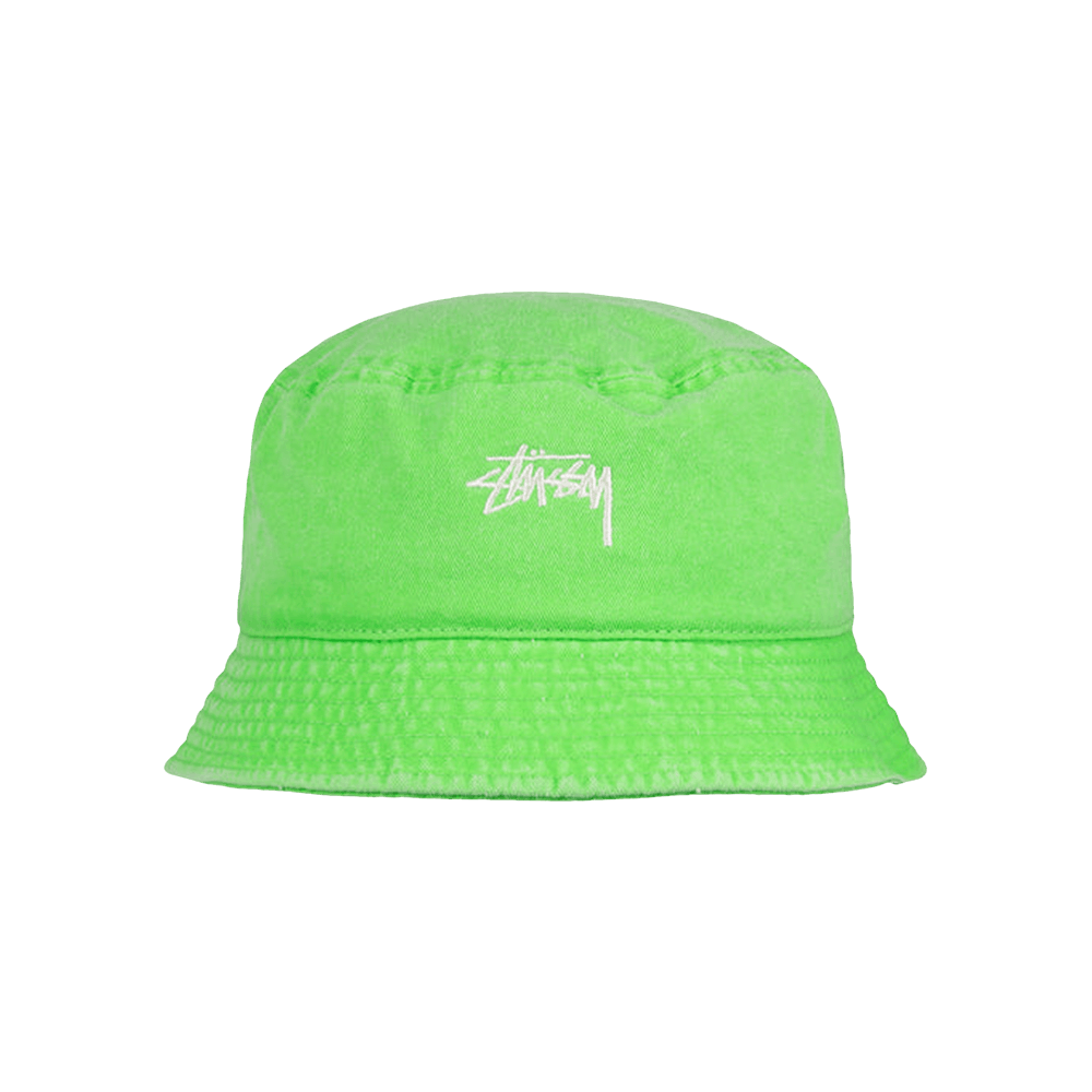 Buy Stussy Washed Stock Bucket Hat 'Mint' - 1321086 MINT | GOAT