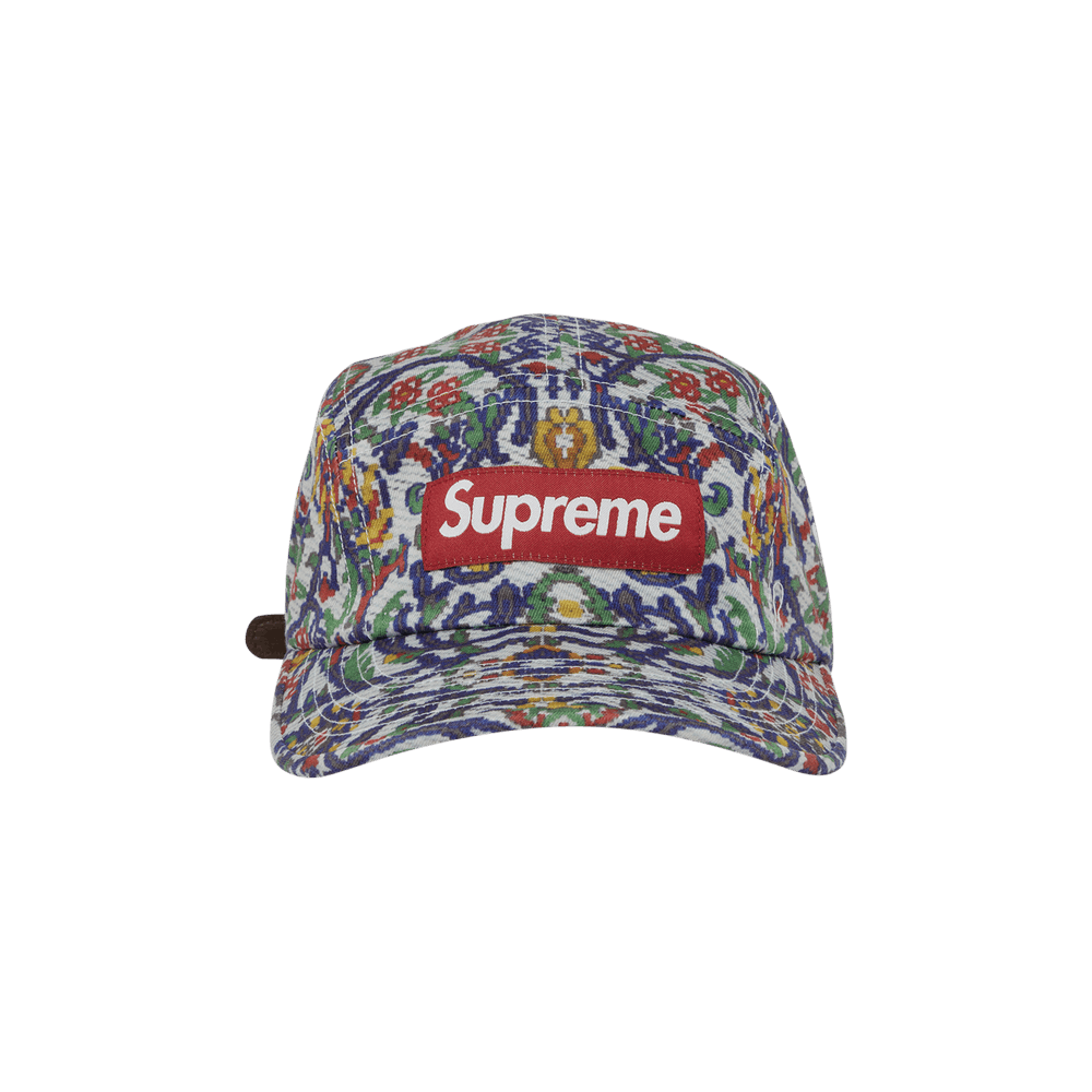 Buy Supreme Washed Chino Twill Camp Cap 'Tapestry' - SS23H82