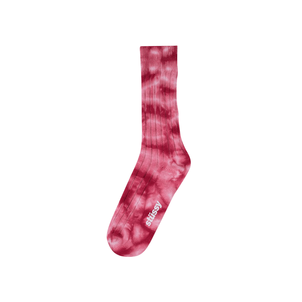 Buy Stussy Dyed Ribbed Crew Socks 'Amber' - 138741 AMBE | GOAT