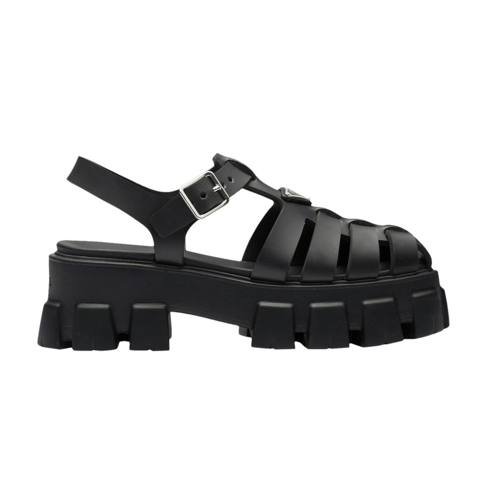 Buy Prada Wmns Foam Rubber Sandal 'Black' - 1X853M 3LKK