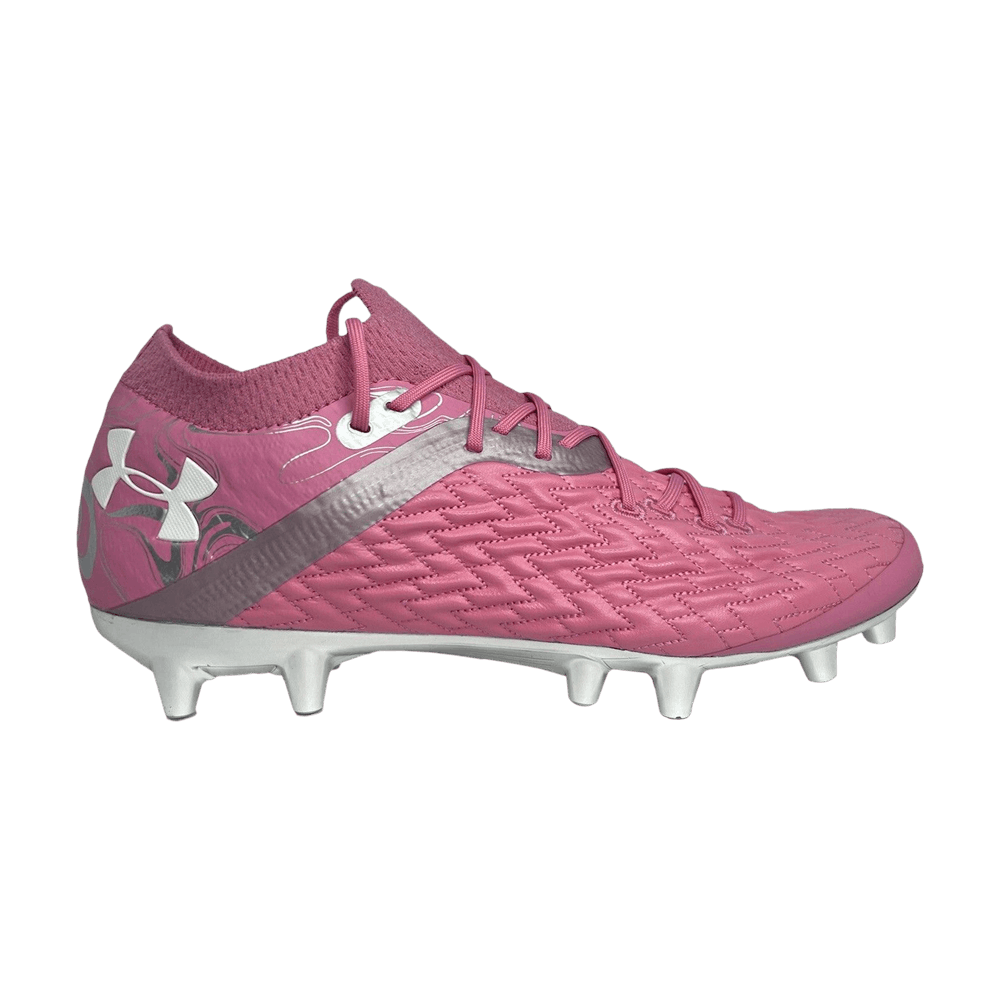 Pink under armour cleats cheap
