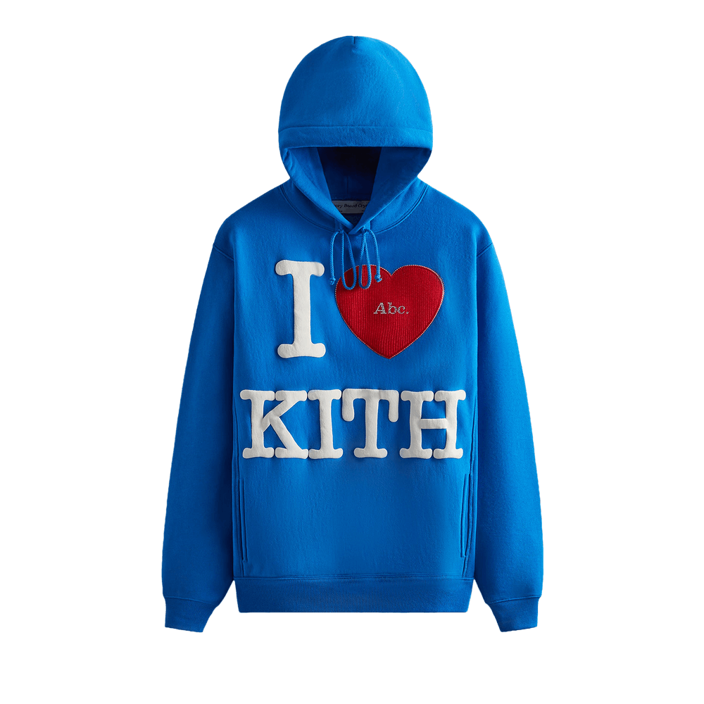 Buy Kith For Advisory Board Crystals I Love Kith Hoodie 'Blue