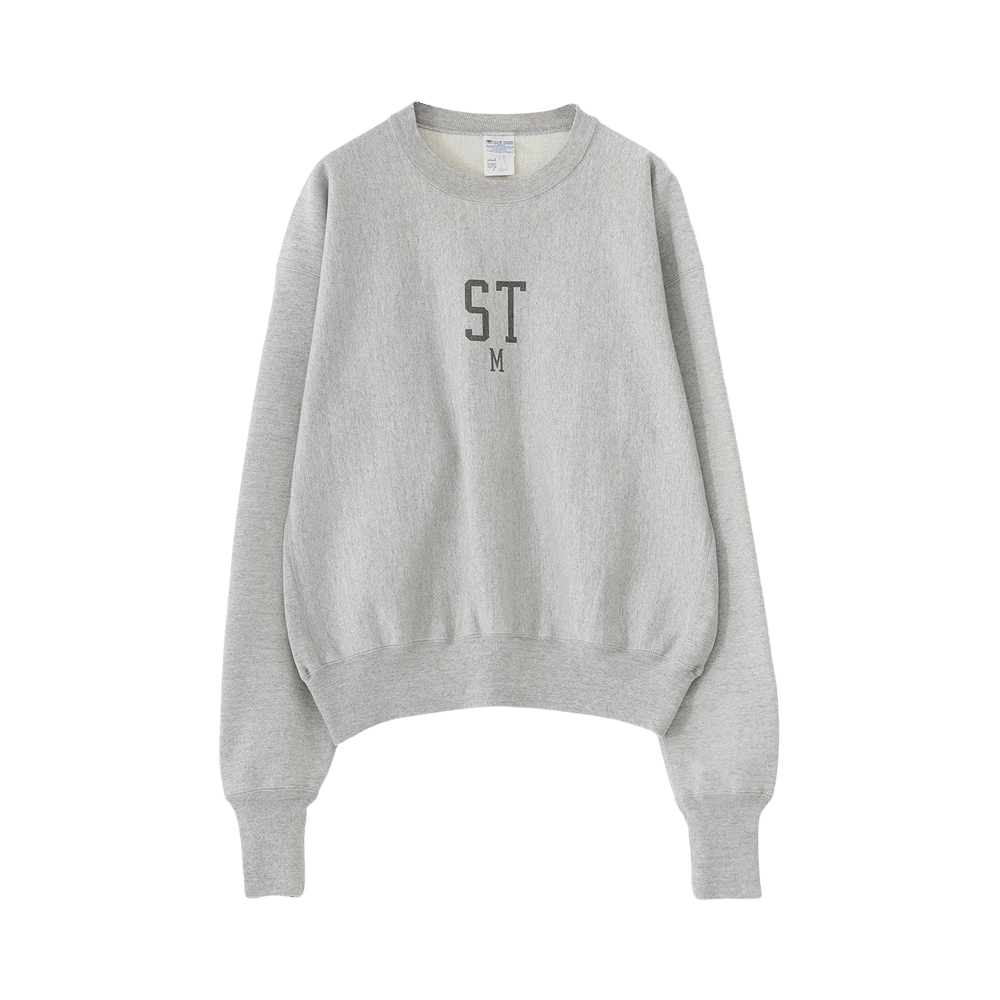 Saint Michael STM Crew Sweatshirt 'Grey'