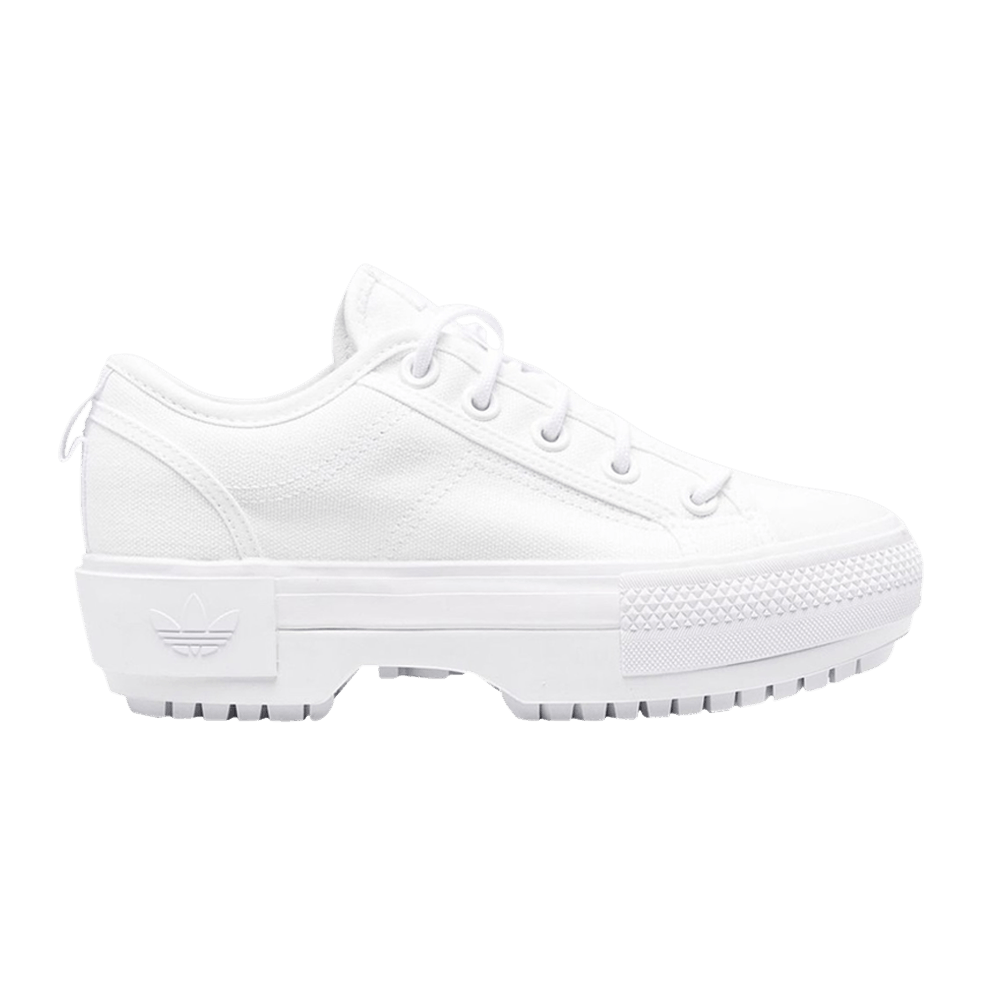 Buy Adidas Wmns Nizza Trek Low 'Triple White' - GX1592 | GOAT