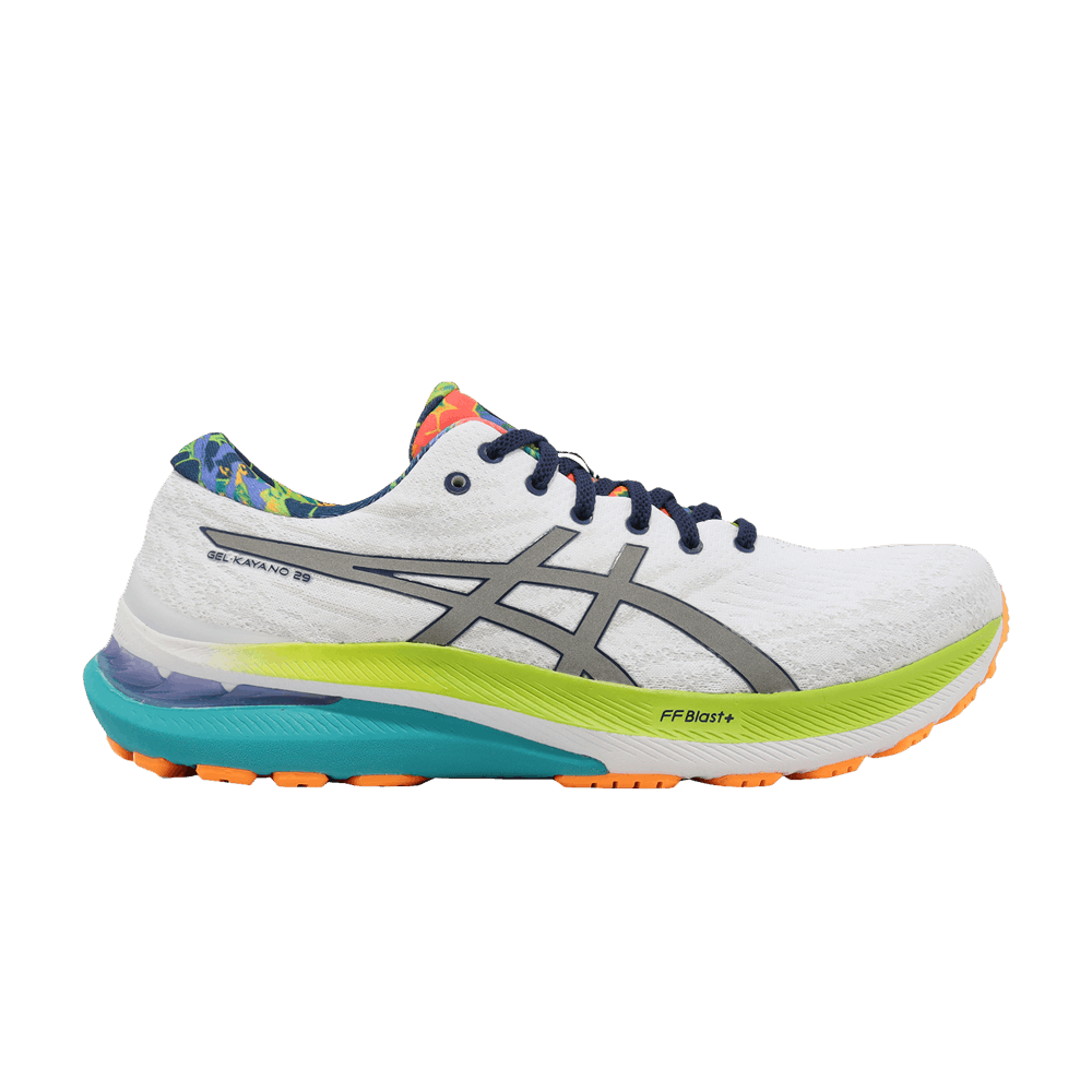 Asics Gel Kayano 29 Lite-Show White Lime Zest