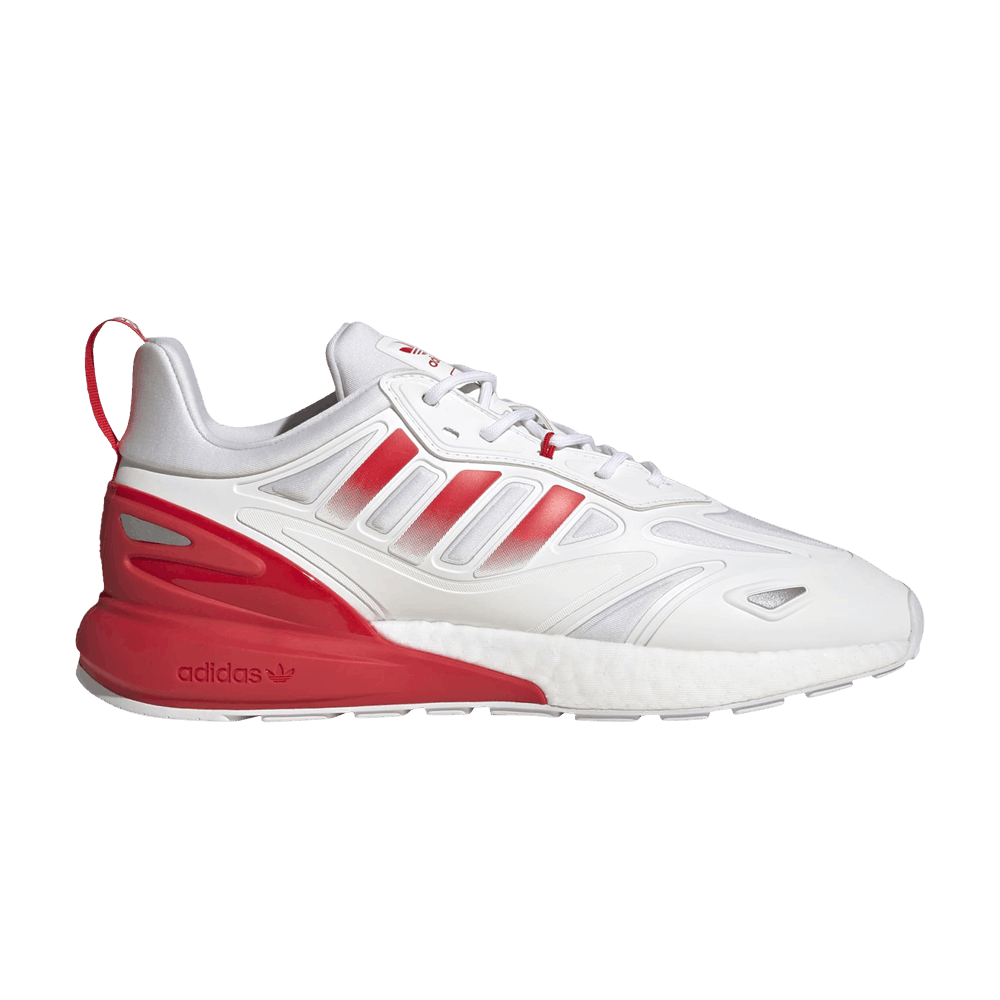 Buy Adidas ZX 2K Boost 2.0 'White Vivid Red' - GX7016 | GOAT CA