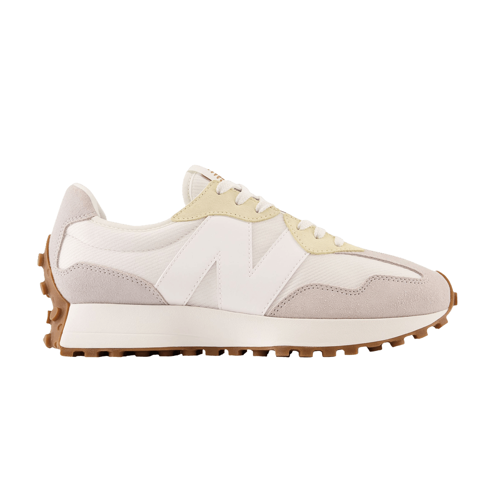 ウィメンズ New Balamce CALIA x Wmns 327 'Cream Blue' New Balance x CALIA Unveil Exciting New Collection Releasing
