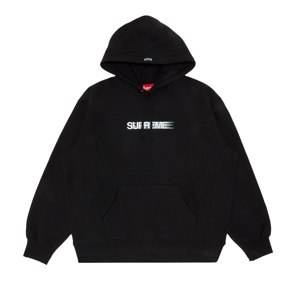 Buy Supreme Motion Logo Hooded Sweatshirt 'Black' - SS23SW45 BLACK
