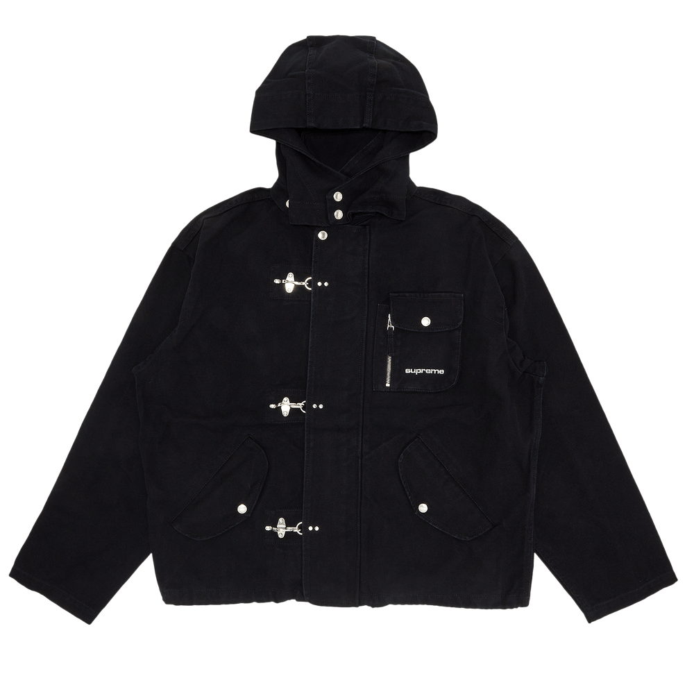 Supreme Canvas Clip Jacket 'Black'