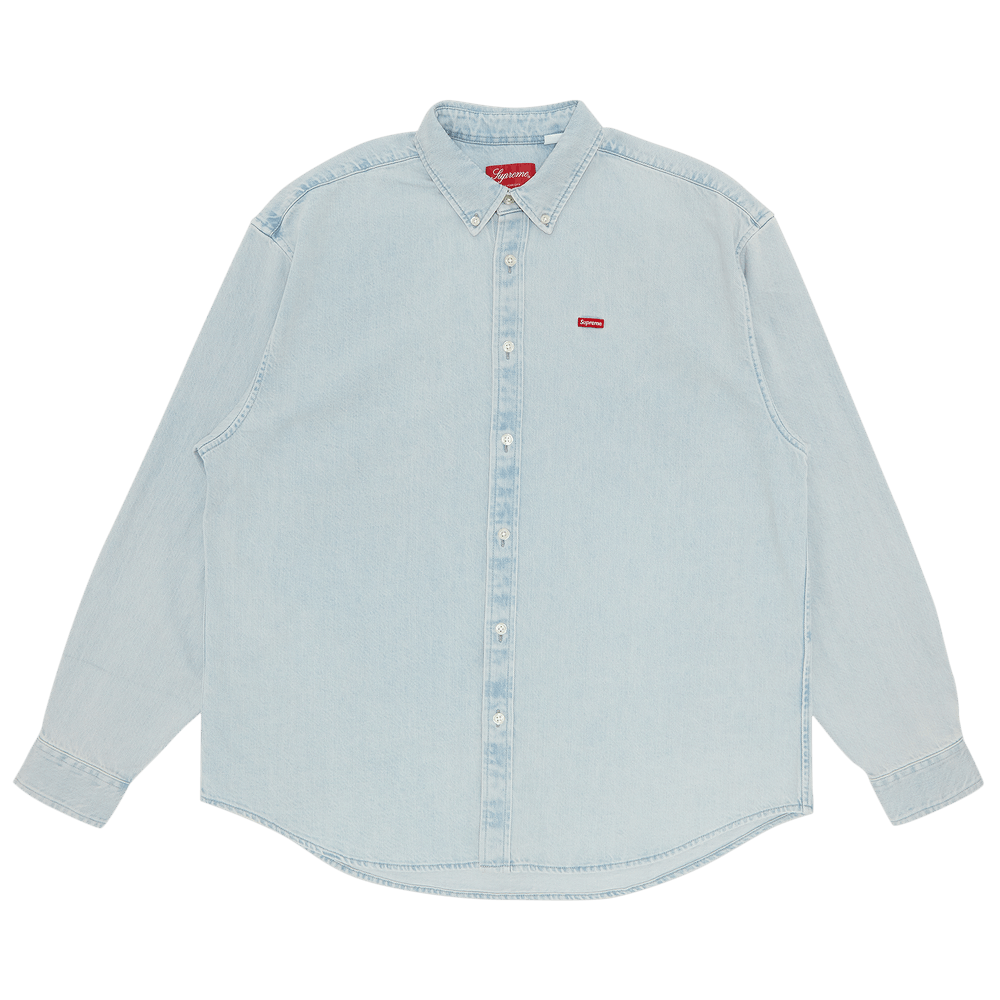 Buy Supreme Small Box Shirt 'Denim' - SS23S10 DENIM | GOAT UK