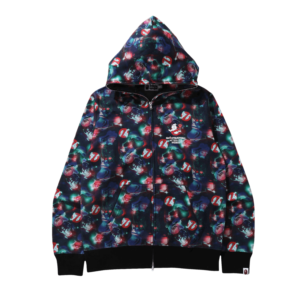 Buy BAPE x Ghostbusters Camo Full Zip Hoodie 'Multicolor' - 2H23