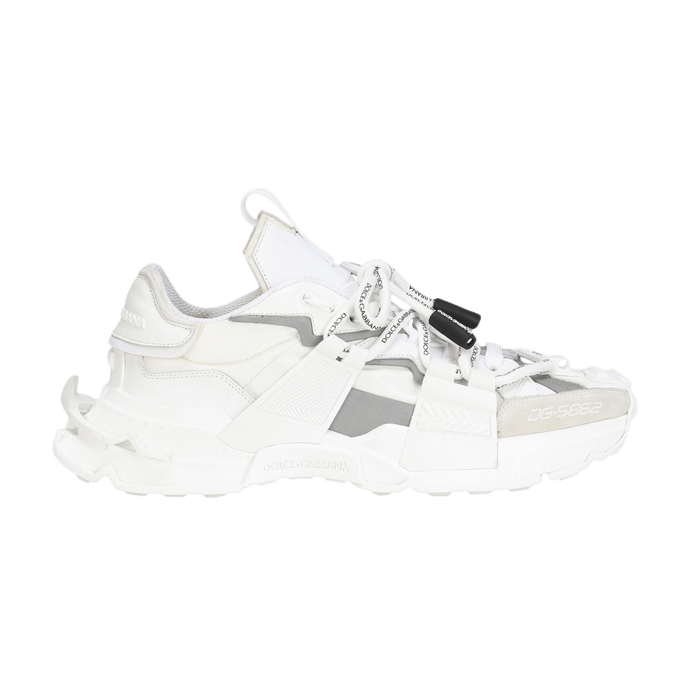 Buy Dolce Gabbana Space Sneaker White Silver CS1963 AQ408 8B441 GOAT CA