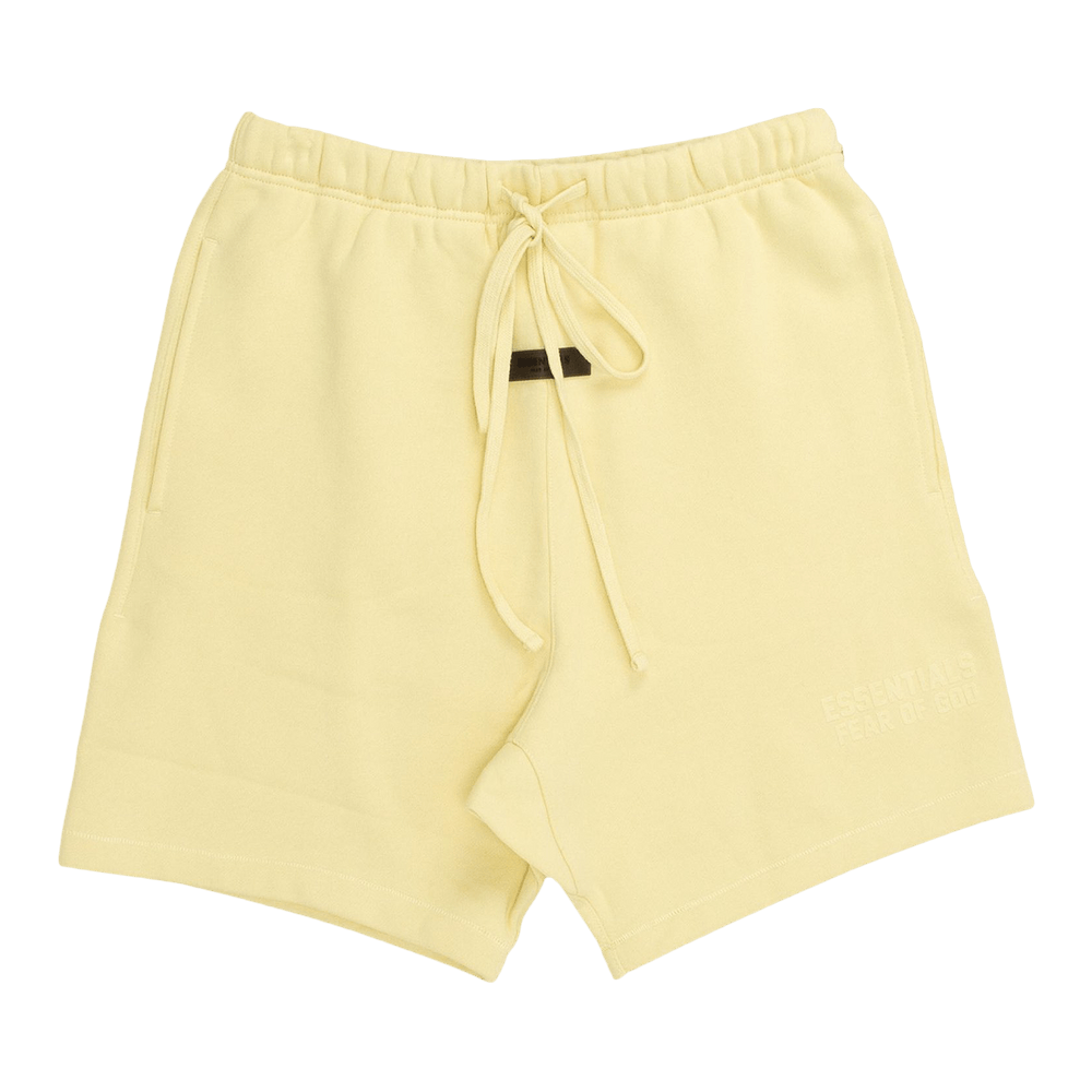 Buy Fear of God Essentials Shorts 'Canary' - 160SU222006F | GOAT