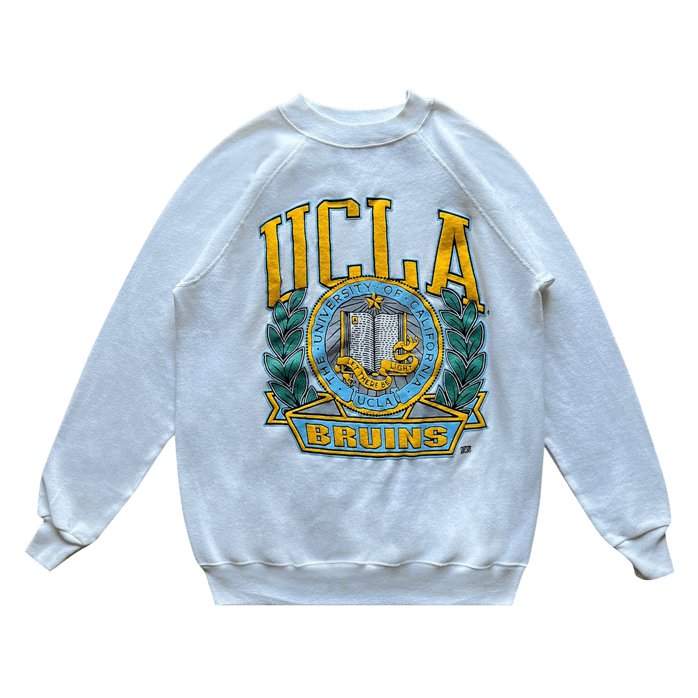 Buy Vintage UCLA Bruins Sweatshirt White 3099 100000106UCLABS WHIT GOAT