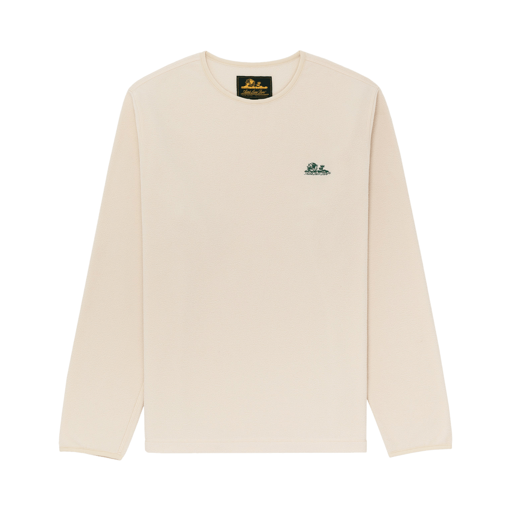 Buy Aimé Leon Dore Unisphere Fleece Long-Sleeve Tee 'Bone White