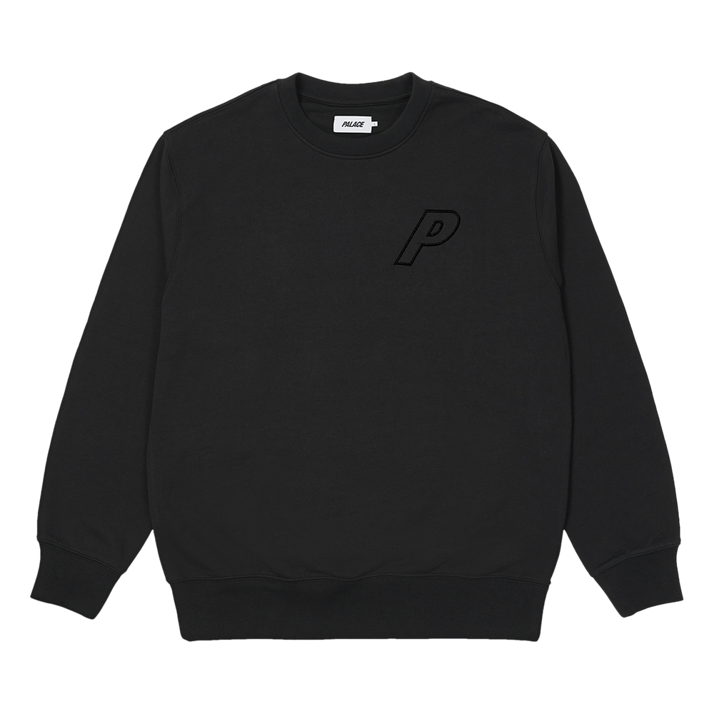 PALACE GATED COMMUNITY CREW スウェット M 黒 944257_00.png.png