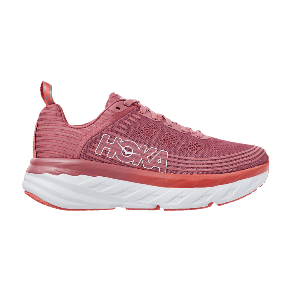 Hoka Wmns Bondi 6 'heather Rose Lantana'