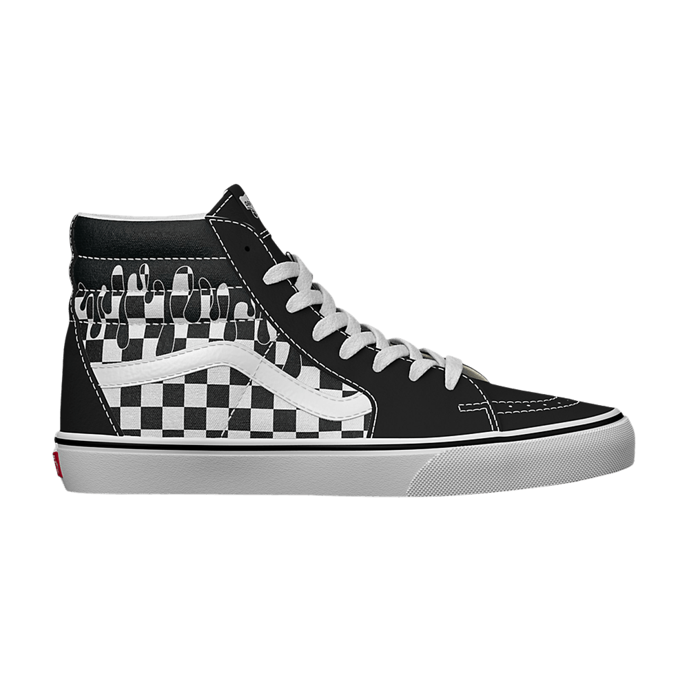 あんこうページ① Buy Vans Sk8-Hi 'Paint Drip Checkerboard' - VN0A5HXV6UP | GOAT