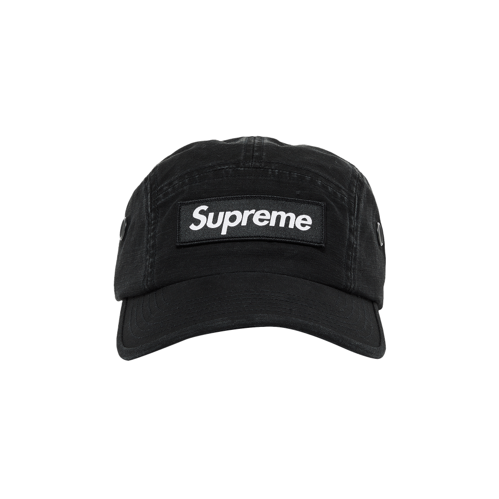 Buy Supreme Military Camp Cap 'Black' - SS23H77 BLACK | GOAT Buy Supreme Military Camp Cap 'Black' - SS23H77 BLACK | GOAT
