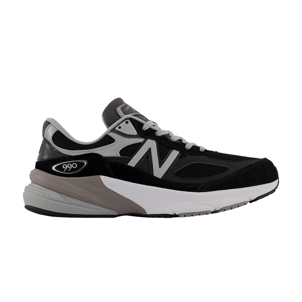 Buy 990v6 Made in USA 4E Wide 'Black Silver' - M990BK6 4E | GOAT