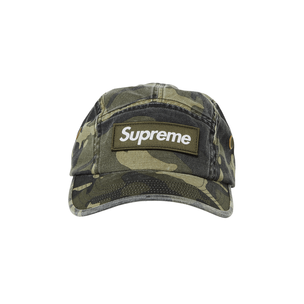 Buy Supreme Military Camp Cap 'Olive Camo' - SS23H77 OLIVE
