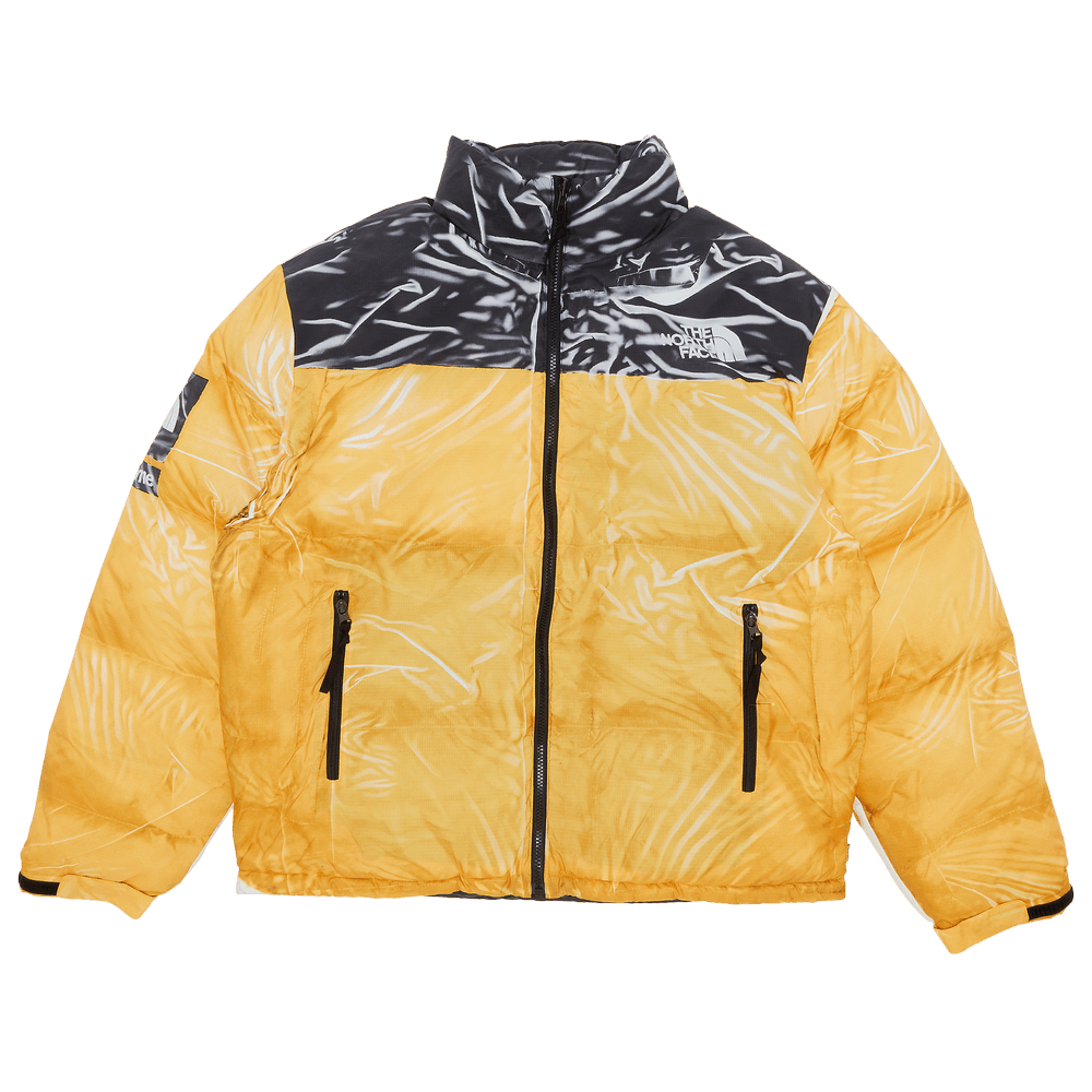 Buy Supreme x The North Face Printed Nuptse Jacket 'Yellow