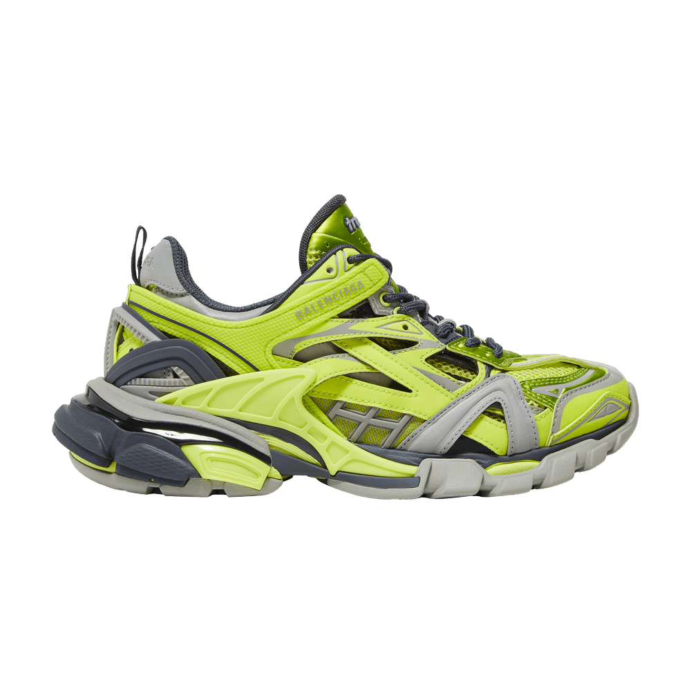 Buy Balenciaga Wmns Track.2 Sneaker Grey Neon Yellow 568615 W3AE2 3512 GOAT AU