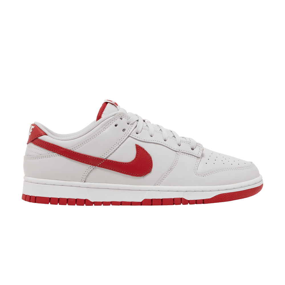 Buy Nike Dunk Low 'Vast Grey Varsity Red' - FJ0832 011 | GOAT