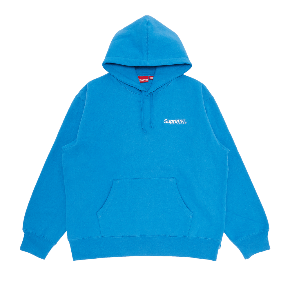 Buy Supreme Worldwide Hooded Sweatshirt 'Blue' - SS23SW80 