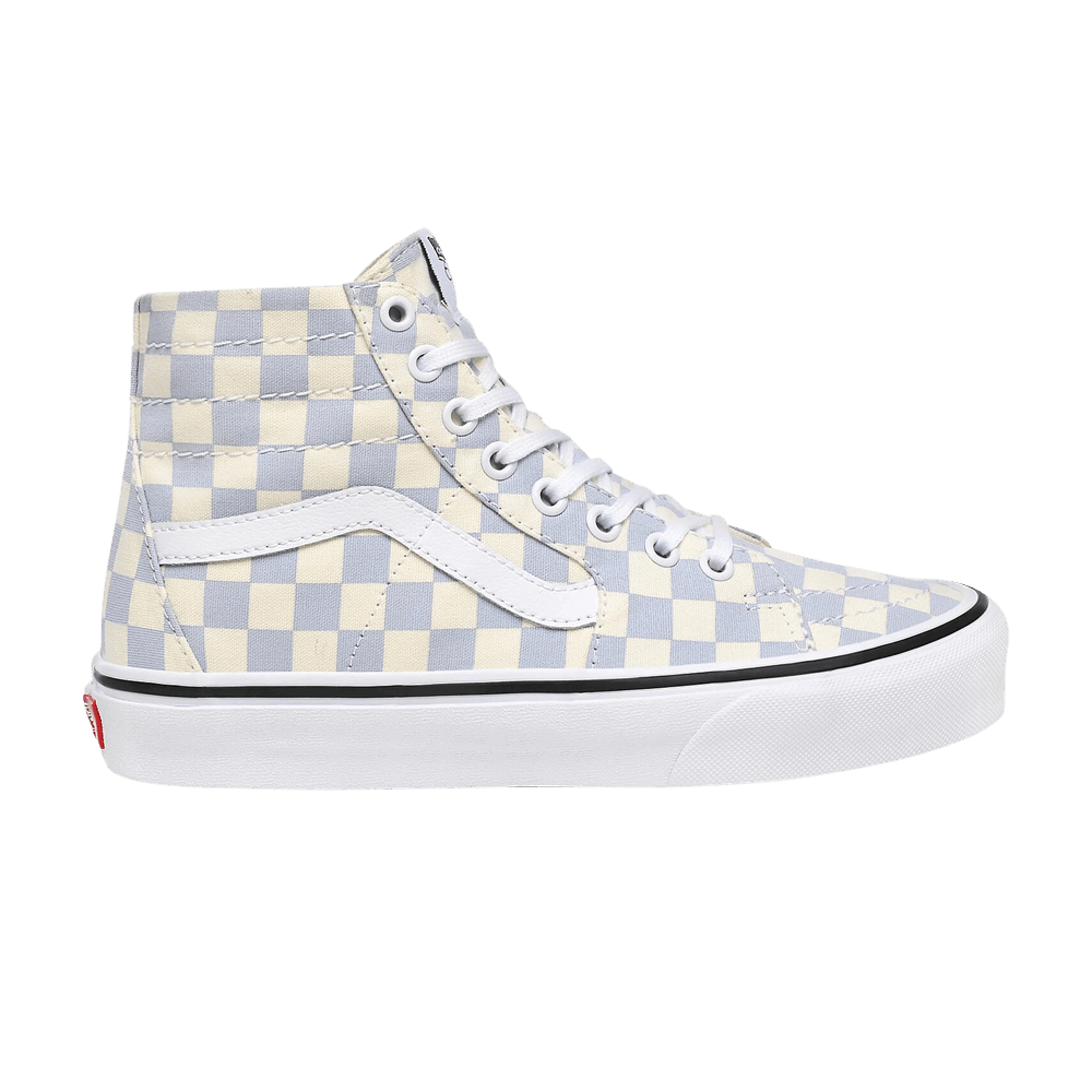 Vans Sk8-Hi Tapered Checkerboard - Zen Blue