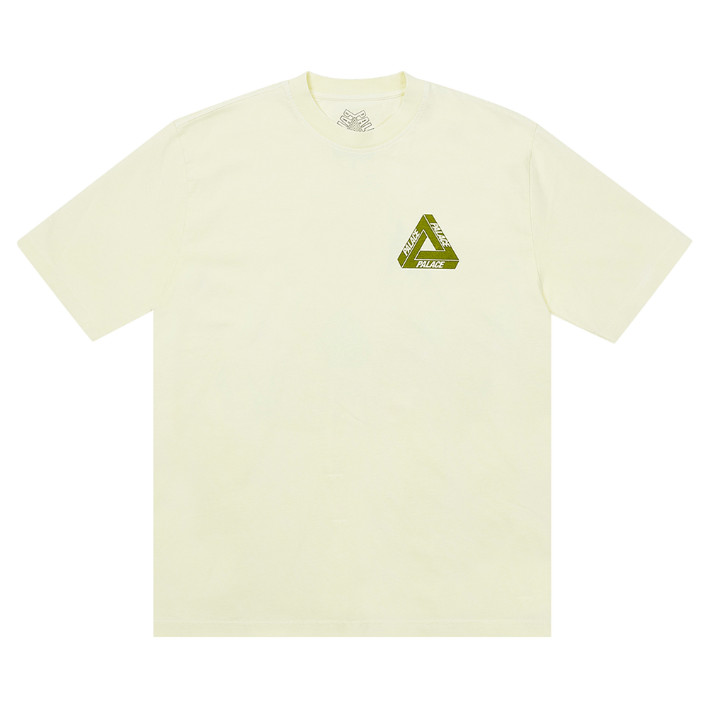 Buy Palace Reacto Tri-Ferg T-Shirt 'Yellow' - P24ES034 | GOAT CA