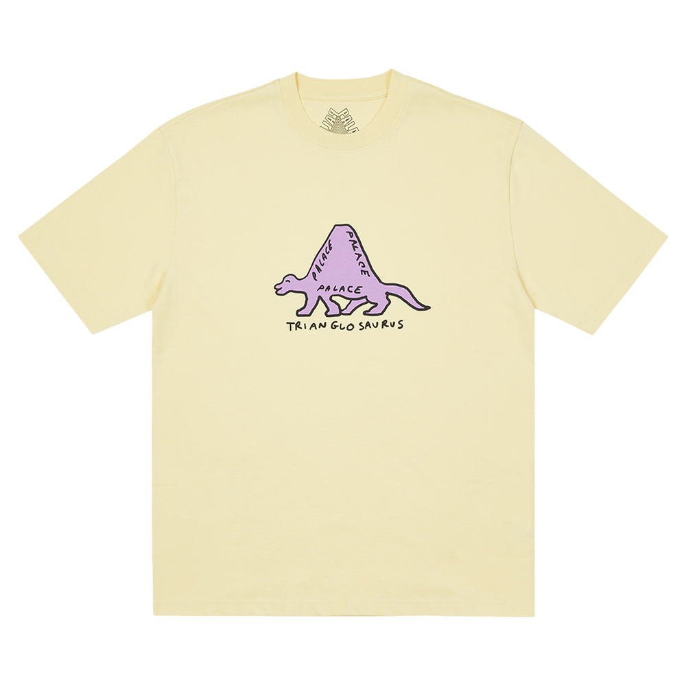 Buy Palace Trianglosaurus T-Shirt 'Mellow Yellow' - P24TS115