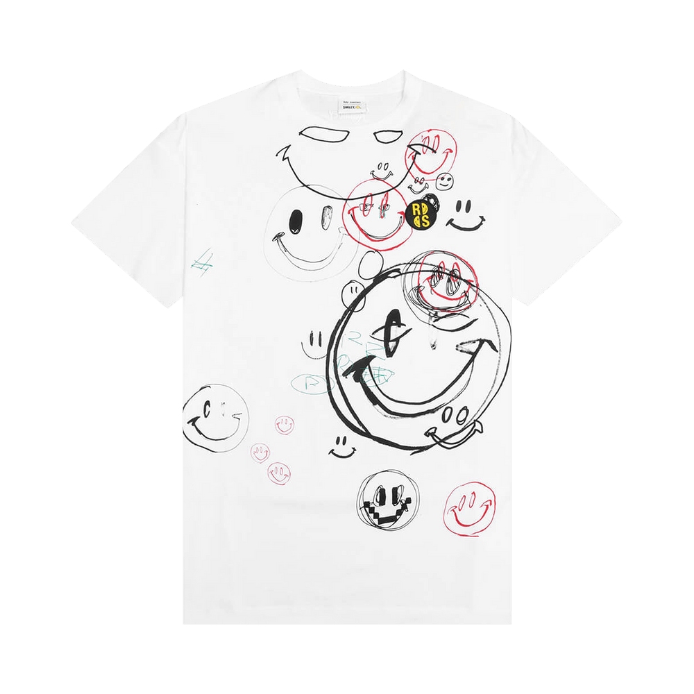 RAF SIMONS X SMILEY Ｔシャツ Raf Simons x Smiley - Raf Simons x Smiley Logo T-shirt | HBX