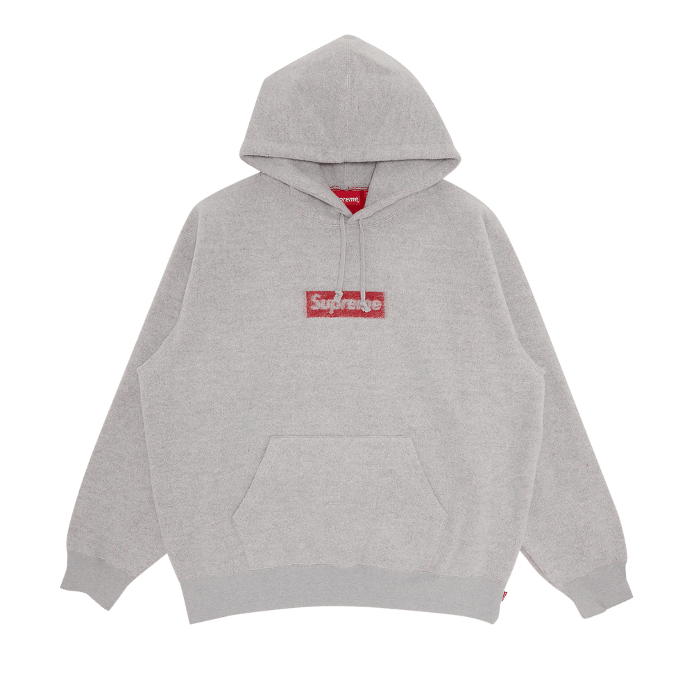 Buy Supreme Inside Out Box Logo Hooded Sweatshirt 'Heather Grey