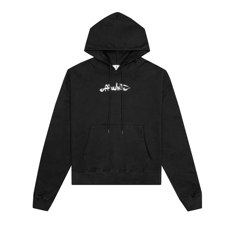 Buy Off-White Paint Arrow Skate Hoodie 'Outerspace White