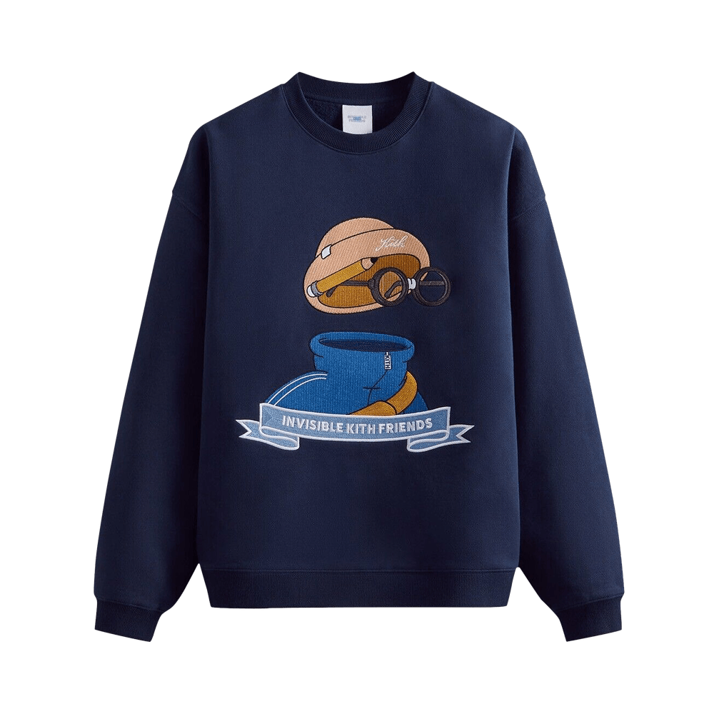 新規購入 FOR KITH 新品 INVISIBLE CREWNECK FRIENDS スウェット