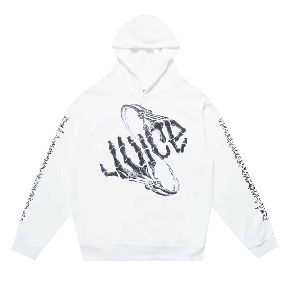 Buy Vlone x Juice WRLD Bone Hoodie 'White' - 1020