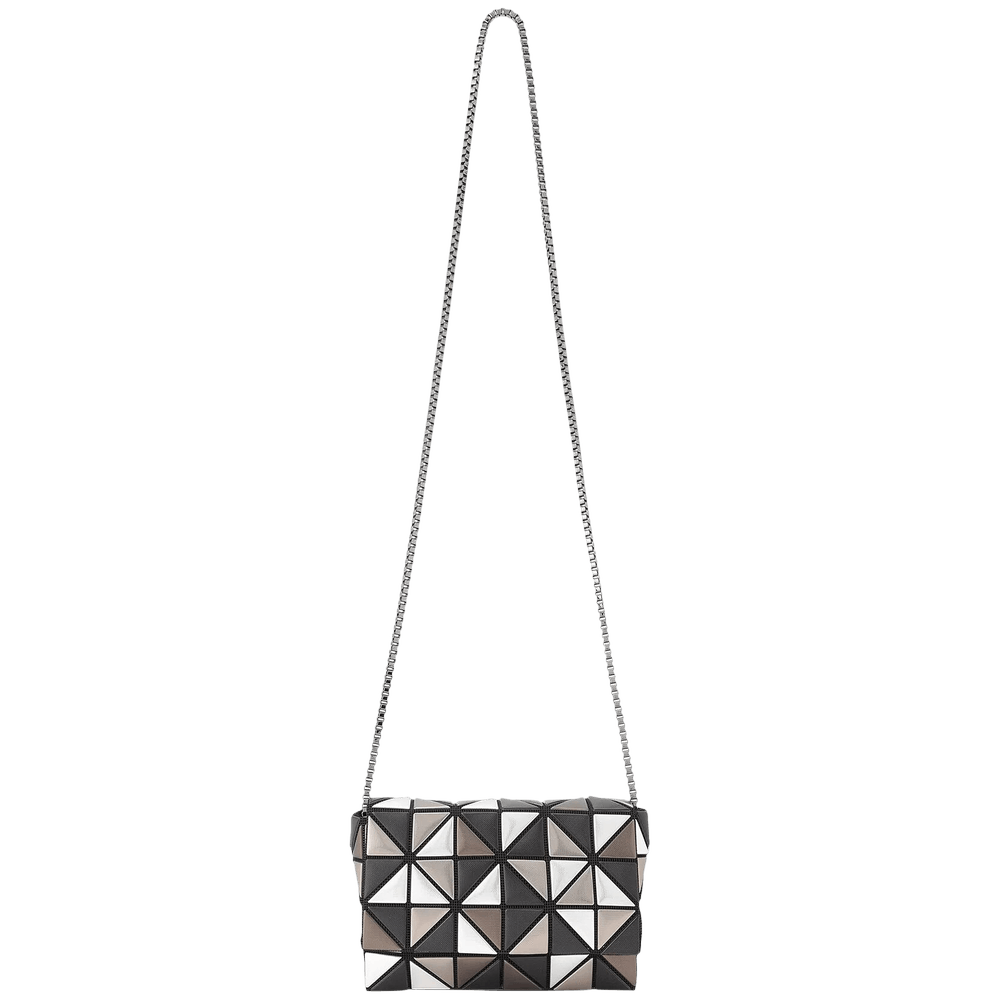 Buy Bao Bao Issey Miyake Platinum Mix Crossbody Bag 'Gunmetal Mix