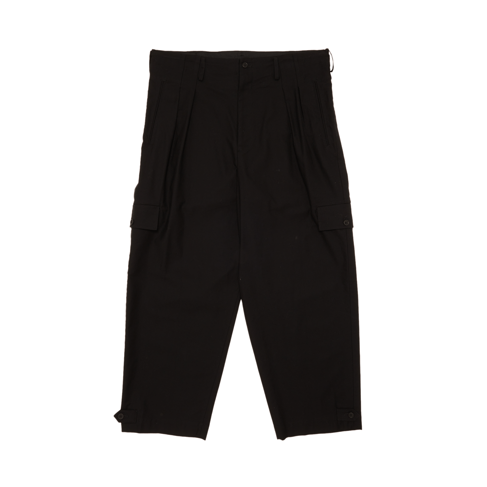 その他 HIRO Buy Yohji Yamamoto Side Flap Twill Pants 'Black' - HZ P12