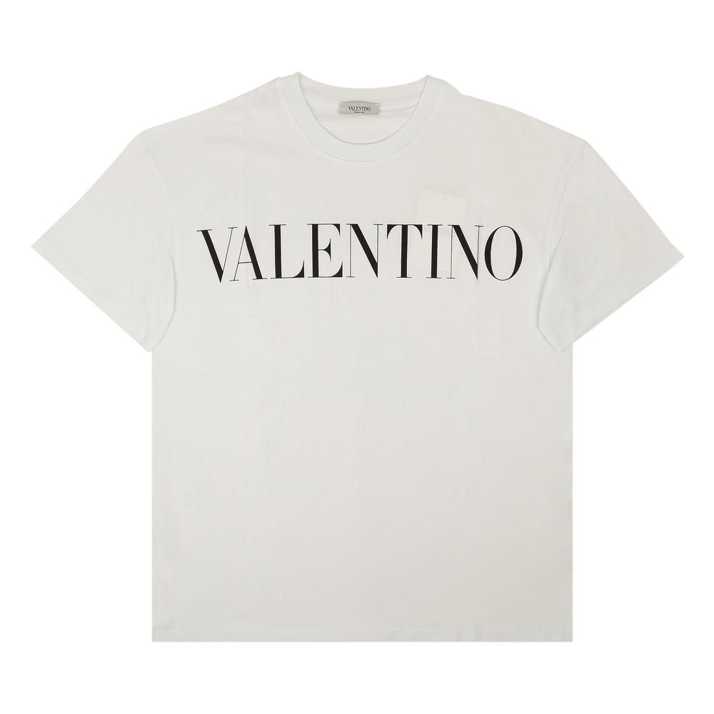 Buy Valentino T-Shirt With Print 'White' - WV0MG10W7SS A01 | GOAT