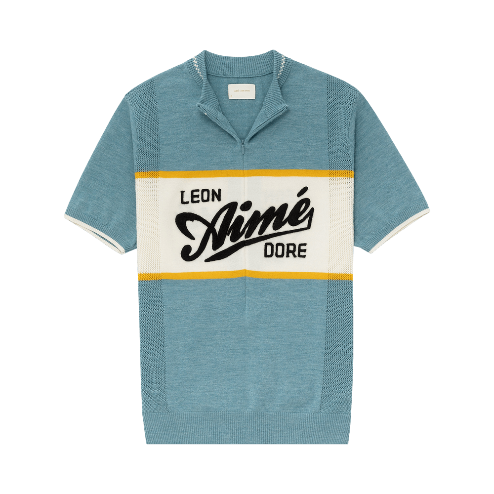 Buy Aimé Leon Dore Knit Cycling Jersey 'Tourmaline' - SS23KS036 
